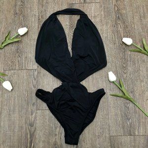 Vix PaulaHermanny Black One Piece Swim - Size M